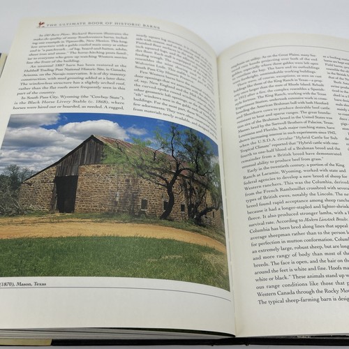 The Ultimate Book of Historic Barns by Sommer, Robin Coffee Table Hardcover USA - Picture 20 of 24