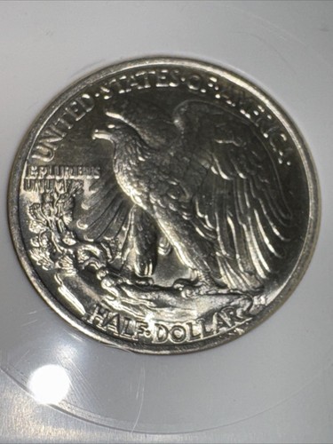 1943 Walking Liberty 🗽 Half Dollar Coin - Picture 4 of 5