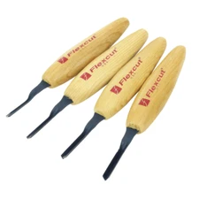 Flexcut #MT600 45-Degree Micro Parting Tool Set