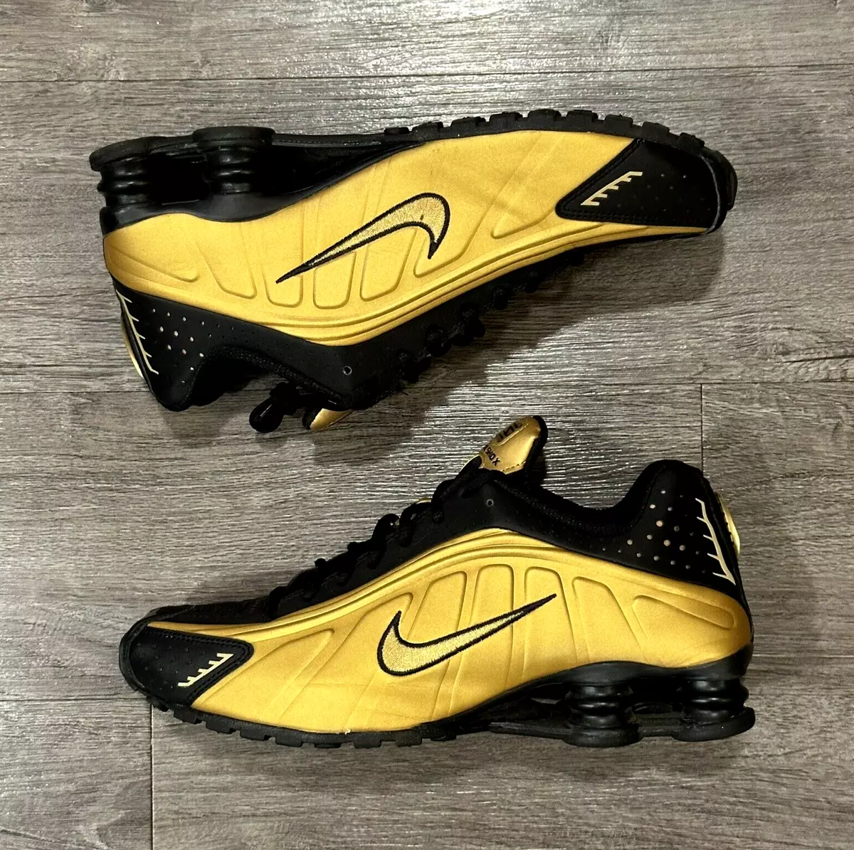 Nike shox r4 homme jaune deals