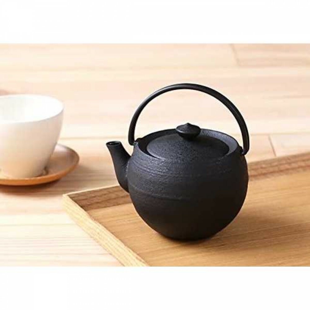 Japanese Yamagata Imono Cast Iron Tea Pot S Size Black 340ml Fast