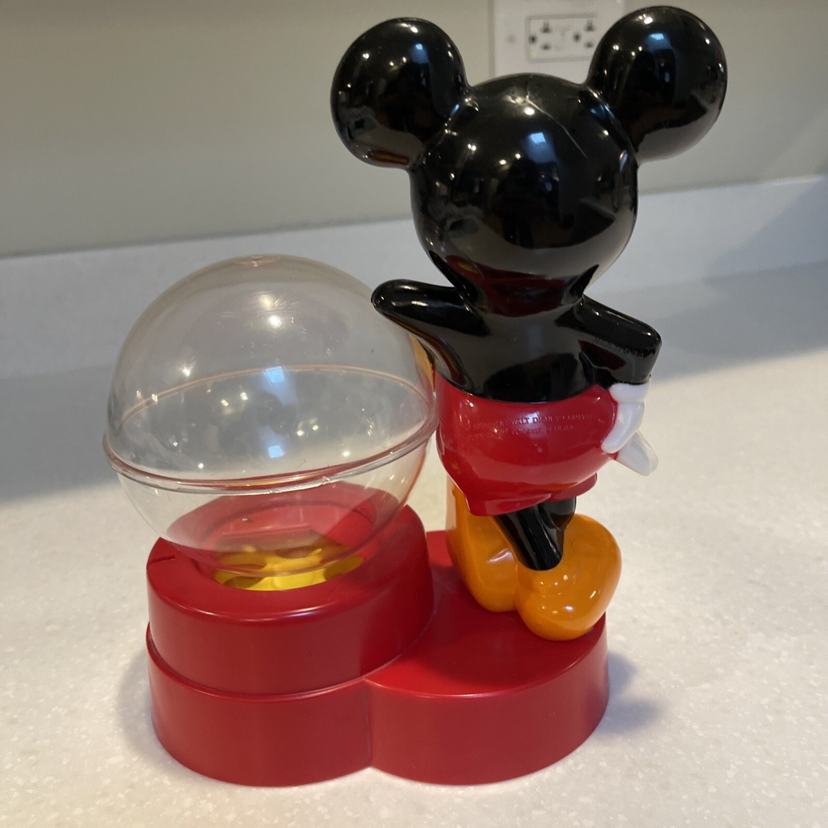 Old Vintage Original Walt Disney Mickey Mouse Gum Ball Machine
