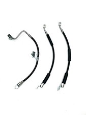 Brake Hose Kit Fits 97-02 Wrangler 2 Front Hoses And The Center Rear Hose