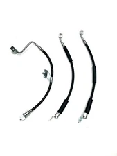 Brake Hose Kit Fits 97-02 Wrangler 2 Front Hoses and the Center Rear Hose