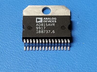 (1 PC) AD815AVR Line Driver, 1 Func, 2 Driver, BIPolar, D2PAK-15