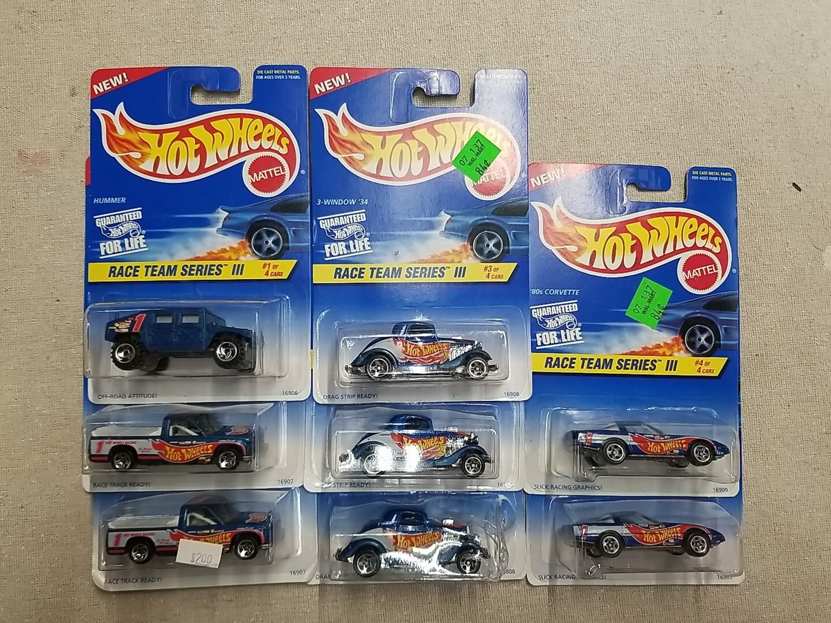 Hot Wheels Race Team Series III 3台セット