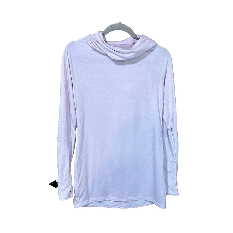 athleta elevate hooded pullover long sleeve thumbholes hoodie