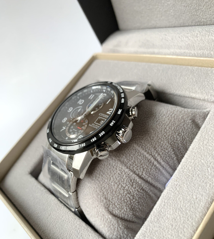 シチズン腕時計AT8124-83E Brand New! Citizen Watch Eco-Drive AT8124-83E Radio