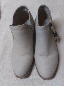 off white fringe boots