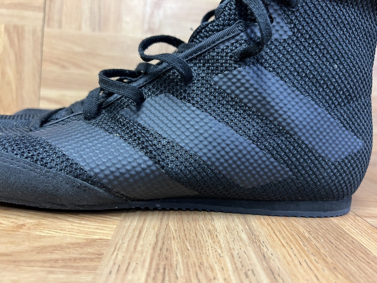 Adidas Boxing Shoes Mens 11 Black Box Hog 3 High Top Mesh Training F99921 adidas Boxhog 3 F99921 Unisex Adult Fitness Shoes : Amazon  main image 2