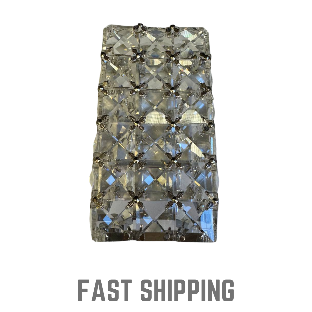 Artika Crystal Cube 5.5W 440 lm Integrated LED Pendant with Glass 