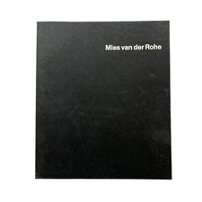 Mies van der Rohe by A. James Speyer Retrospective Exhibition Catalog 1968 MCM