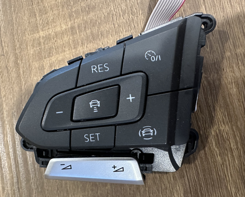 2021-23 VW ATREON / ATLAS / TAOS CONTROL MULTISWITCH OEM PART# 3G0-959-442-H - Picture 4 of 5