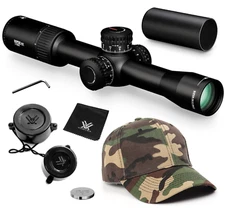 Vortex Optics Viper PST Gen II 2-10x32 FFP EBR-4 MRAD Riflescope w/ Free CF Hat
