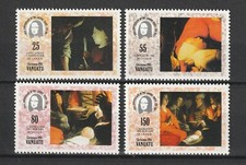 VANUATU - N° Yvert 935/938  Neufs XX - Anniversaire du Louvre  1993