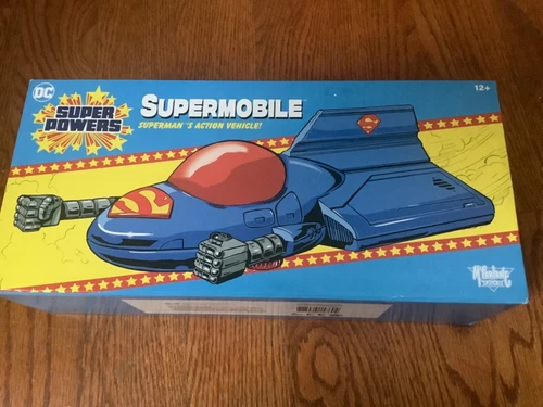 McFarlane Toys DC Super Powers Supermobile Superman’s Action Vehicle NEW