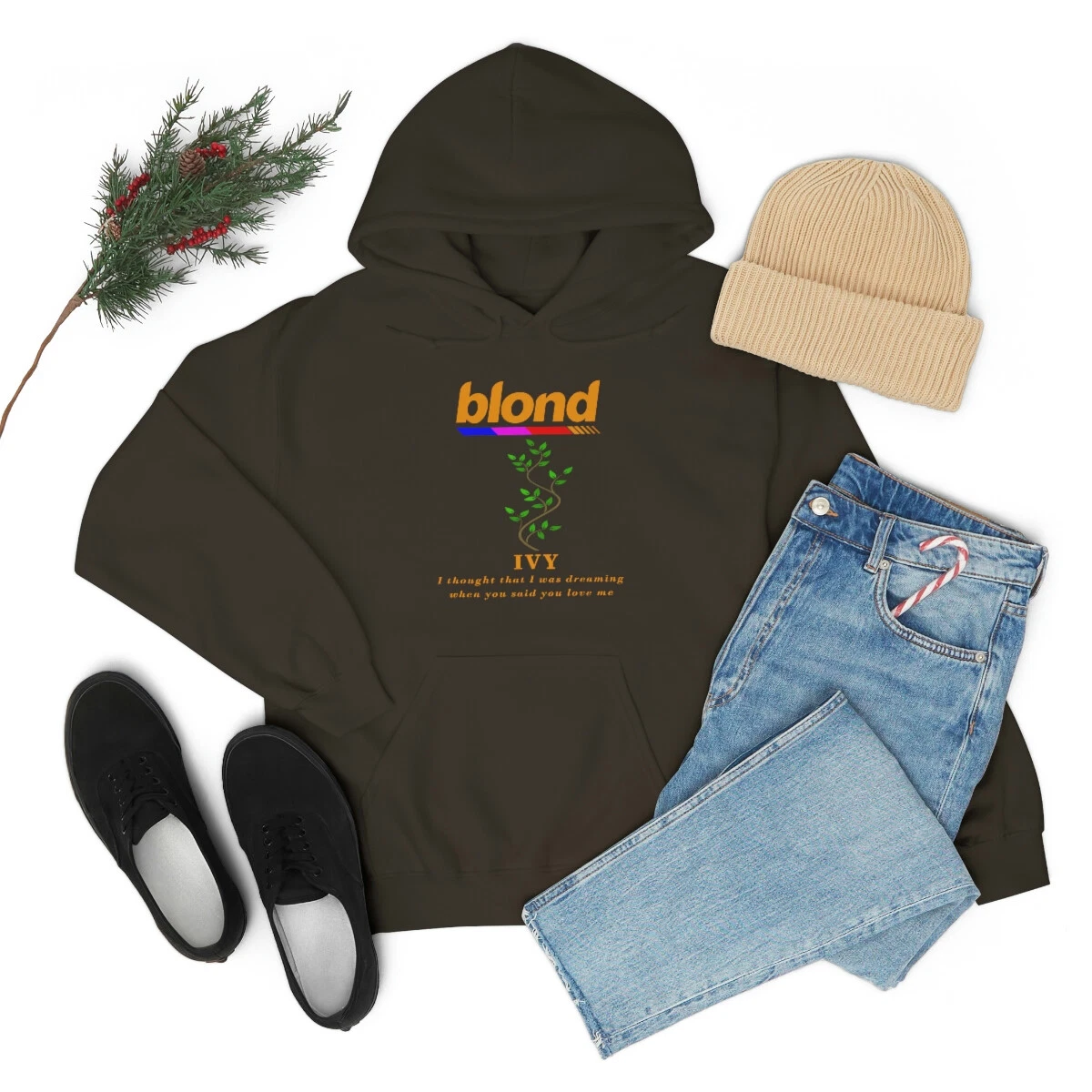 Frank Ocean Blond Ivy Pullover Hoodie Vintage