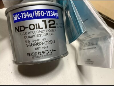 New Toyota A/C Lubricants ND-OIL 12 Hybrid EV 446963-0290 OEM 40ml