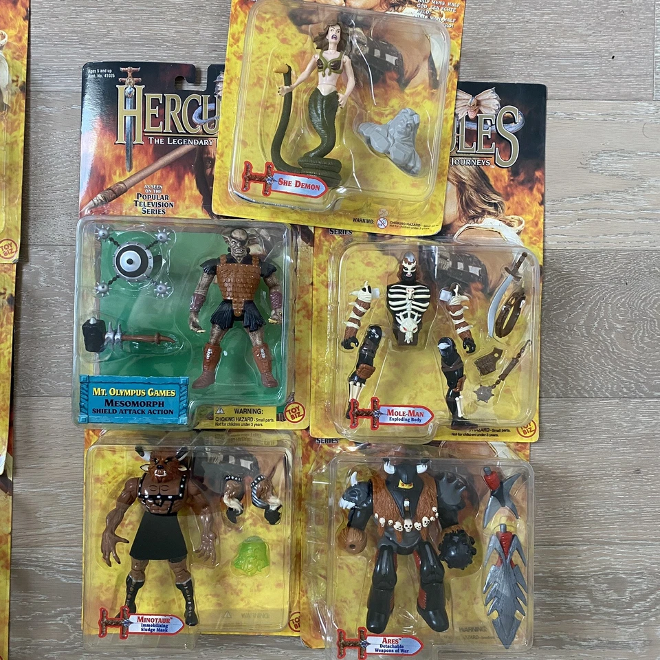 Toy Biz Hercules The Legendary Journeys HERCULES 1996 figuras de acción cantidad de 11 Foto 4 de 4