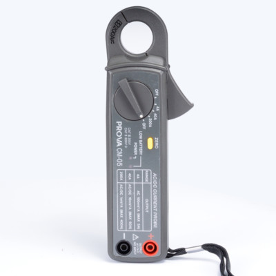 PROVA CM-05 DC/AC Current Probe Digital Clamp Meter Tester 0-200A Kd