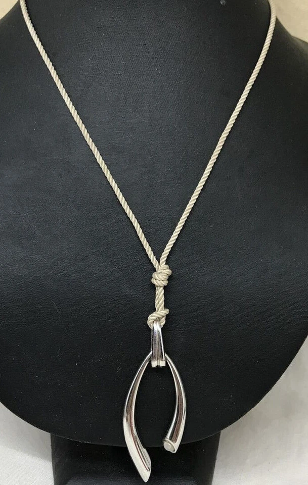 PENDENTE IN ARGENTO 925 MOLECOLE BY MORELLATO CON PIETRA DI LUNA E LACCIO UNISEX - Immagine 3 di 4