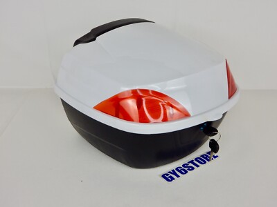 TAO TAO 50cc QMB139 & 150cc GY6 SCOOTER STORAGE TRUNK (WHITE