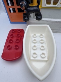 Lego Duplo Disney Mickey Beach House Replacement Parts 3 Figures Dog Incomplete