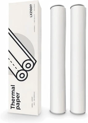 TELEHYBRID A4 Thermal Paper Rolls for HPRT MT810 & POOOLITECH Portable Printer High Defi...