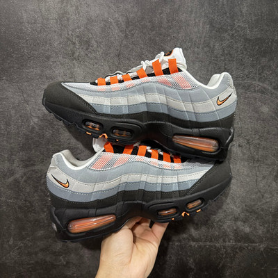Classic 2025 Nike Air Max 95 OG 'Bright Mandarin' Men s Sneaker Running Shoes 