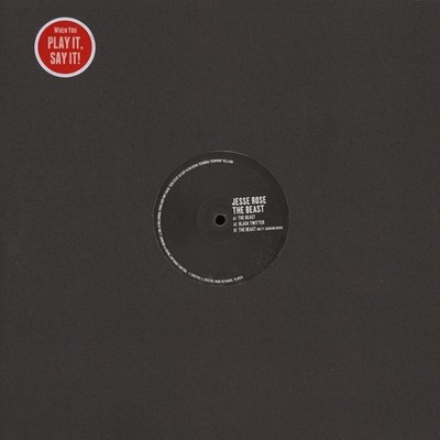 Jesse Rose - The Beast [New Not Sealed] 12'' Vinyl