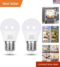 Versatile LED Bulbs for Fridges and Freezers - 5W, 2700K Warm White, 2 Pack