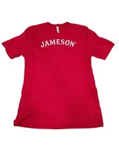 New! Jameson Irish Whiskey Red T Shirt Mens Size XL 100% Cotton 
