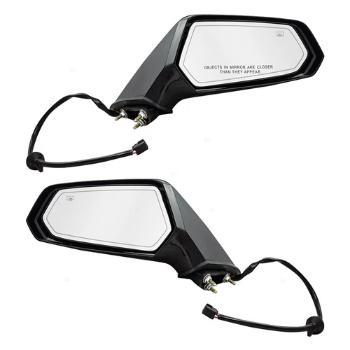 Power Mirror fits 2010-2015 Camaro Heated Non-Fold Set