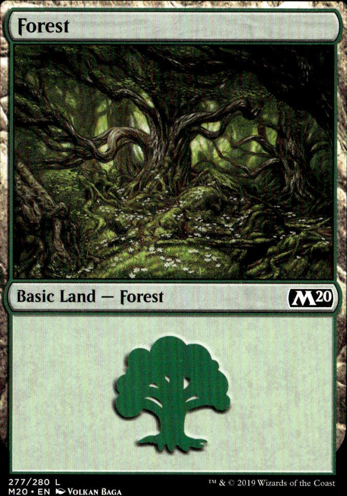 Core Set 2020 #277 Forest
