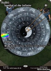 Sundial of the Infinite (Borderless) Foil #55 Avatar: The Last Airbender: Eternal