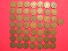 (50) INDIAN HEAD CENTS/PENNIES, FREE SHIPPING  (#322E)