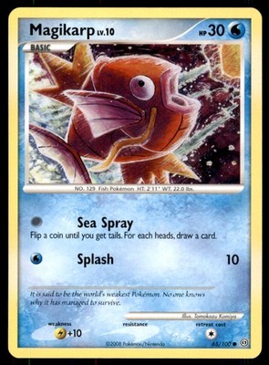 2008 Stormfront Magikarp Common #65/100