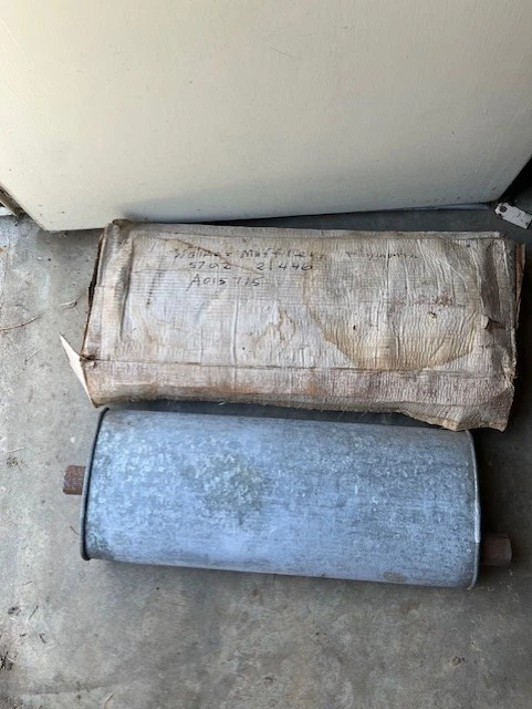 Nuevo silenciador 1965-1971 Dodge Polara y Plymouth Fury y VIP todo policía y taxi Foto 2 de 4