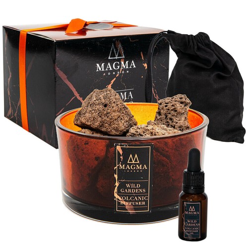 Coffret cadeau parfum maison diffuseur volcanique Magma Rocks - Photo 3/7
