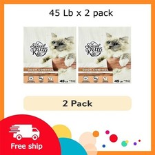  2 pack Special Kitty Clumping Clay Cat Litter, Unscented, 45 lbs Box