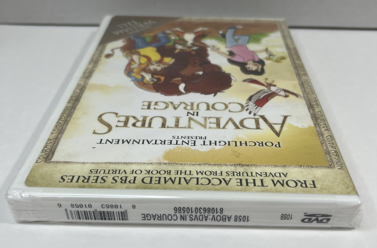 Adventures From the Book of Virtues V. 1 - Courage (DVD, 2008) for