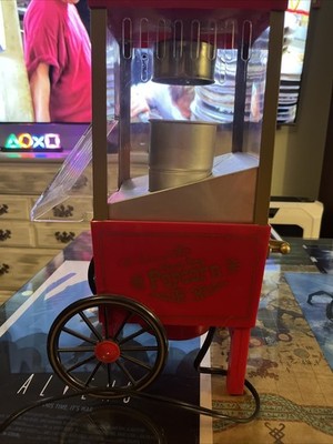 USED Nostalgia Electrics Old Fashioned Table Top Movie Time Popcorn Maker