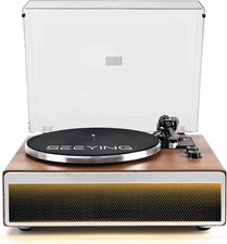 Bluetooth Vinyl Record Player w/ Built-In Speakers Magnetic Cartridge - NIB