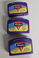LeapPad Phonics Lesson 1, 2 3 Short Vowels O E, A I, Letters CARTRIDGES ONLY