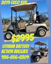 2019 Ezgo Rxv 48v Lithium Cheap ! 50+ Available Speed Code Factory Warranty