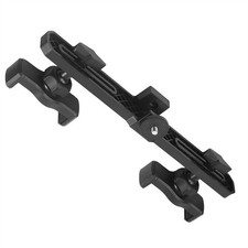 27cm/10.63" Mobile Phone Holder Bracket Kit Dual Adjustable Crossbar Clip