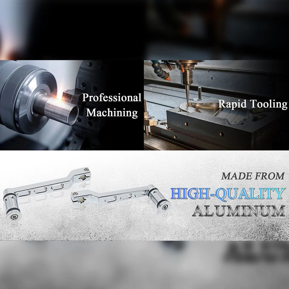 Mid Control Shift Lever Shifter Pedal Fit For Harley Sportster XL 883 1200 04-22 Foto 4 de 4