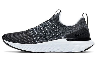 Nike React Phantom Run Flyknit 2 'Black Smoke Grey' Men Cj0277-003 New Authentic