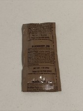 US Military MRE Blackberry Jam Lot Of 2 Hunting Camping