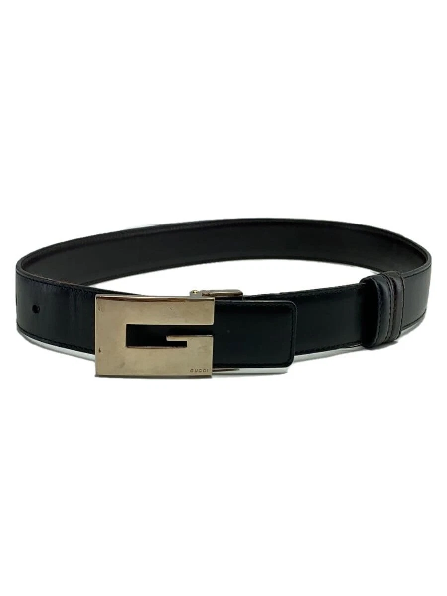 Ceinture homme GUCCI 65・26・036・1192・1373 cuir noir